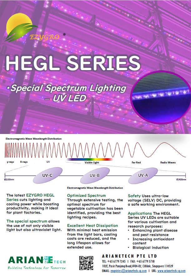 EZYGRO Precision LED Growth Light _UV_- HEGL Series - G5 - 1
